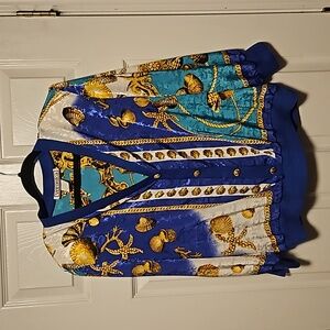 Veronica Vintage Seashell Blouse